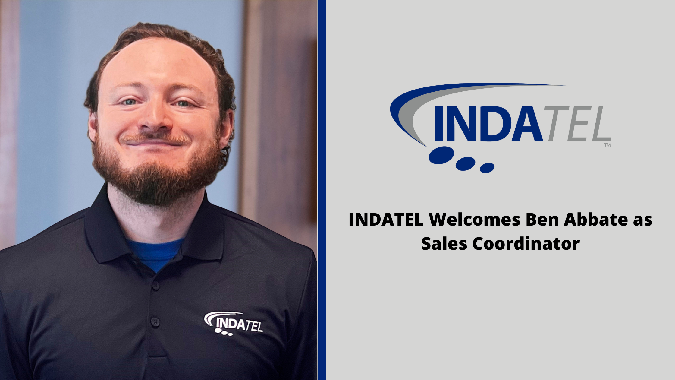 INDATEL Welcomes Ben Abbate as Sales Coordinator image