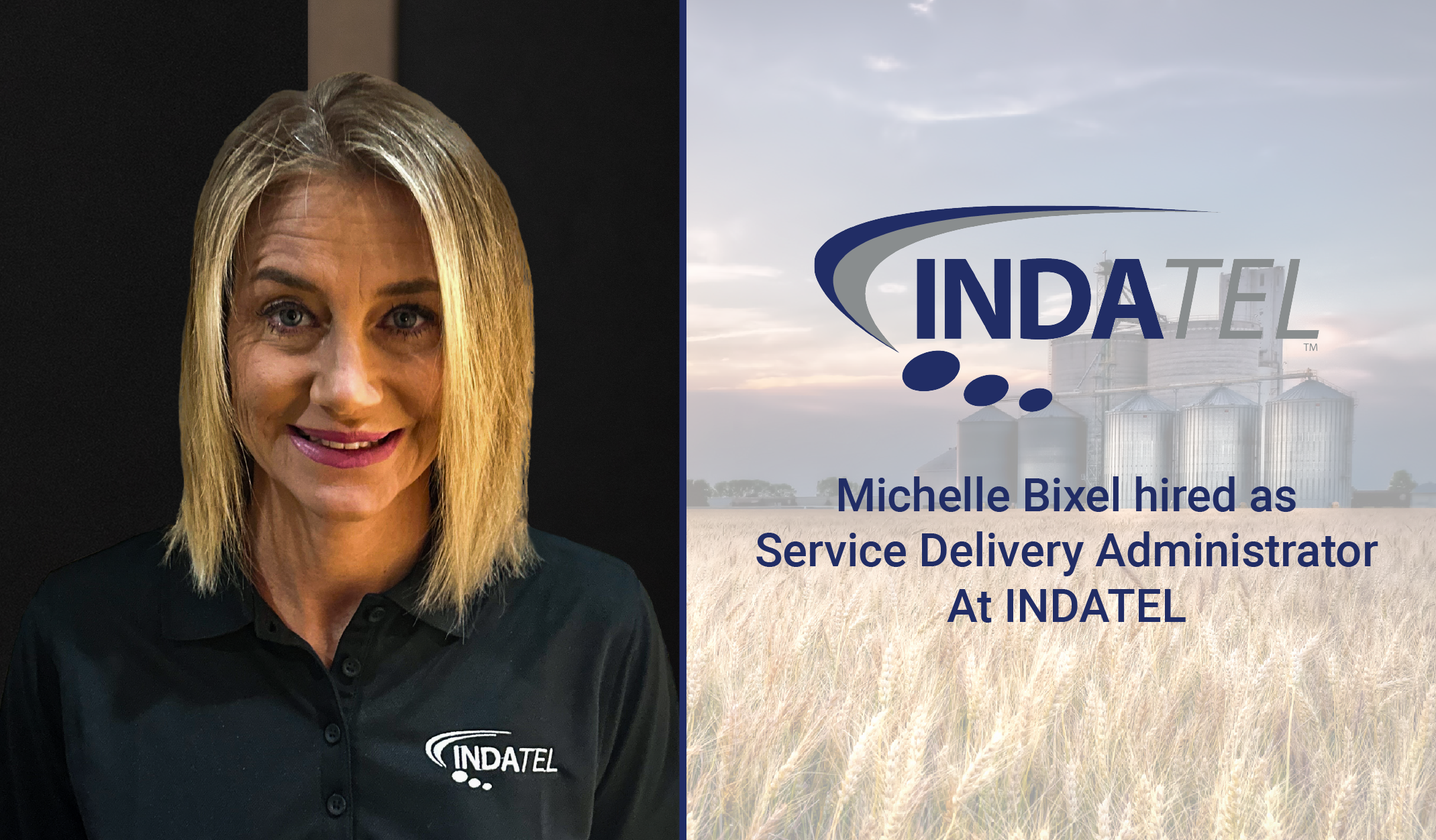 INDATEL Welcomes New Employee Michelle Bixel image